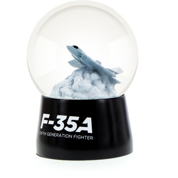 F-35A Joint Strike Fighter Snow Globe